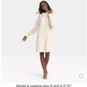 Sweater dress